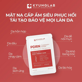 Mặt nạ KyungLab PDRN Repair Mask Hàn Quốc dưỡng ẩm chăm sóc da mềm mịn phục hồi tái tạo da
