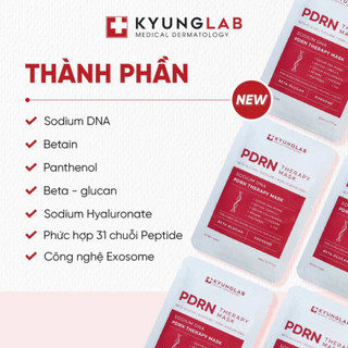 Mặt nạ KyungLab PDRN Repair Mask Hàn Quốc dưỡng ẩm chăm sóc da mềm mịn phục hồi tái tạo da