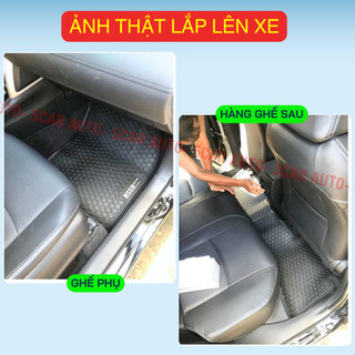 Thảm Lót Sàn Cao Su Toyota Corolla Cross 2019 - Nay Mẫu Nissin, Cao su đúc Không Mùi , Vừa Khít Form Xe- Chống Nước