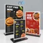 Bảng Mã QR để bàn, Bảng quét mã QR thanh toán, Bảng menu mica trong suốt
