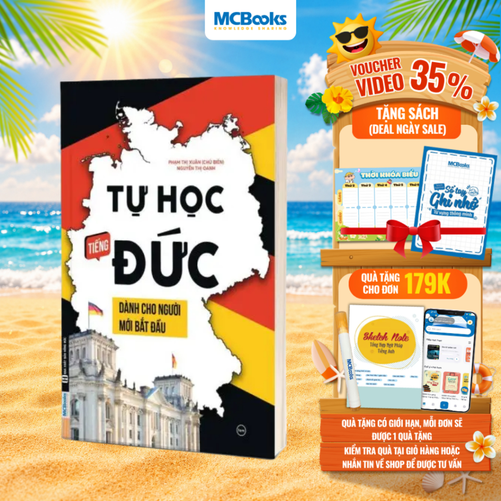 Sách - Tự học tiếng Đức cho người mới bắt đầu