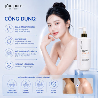 KEM DƯỠNG TRẮNG DA BODY NÂNG TÔNG DA WHITENING BODY TONE UP CREAM