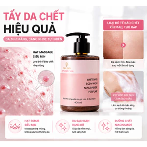 Sữa Tắm SAN SAN Hạt Massage Tẩy Tế Bào Chết Nhẹ Nhàng Làm Sạch Sâu Da Mịn Màng 400ml