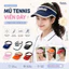 Fantastic Mũ nửa đầu tennis Phong Cách Thể Thao Unisex
