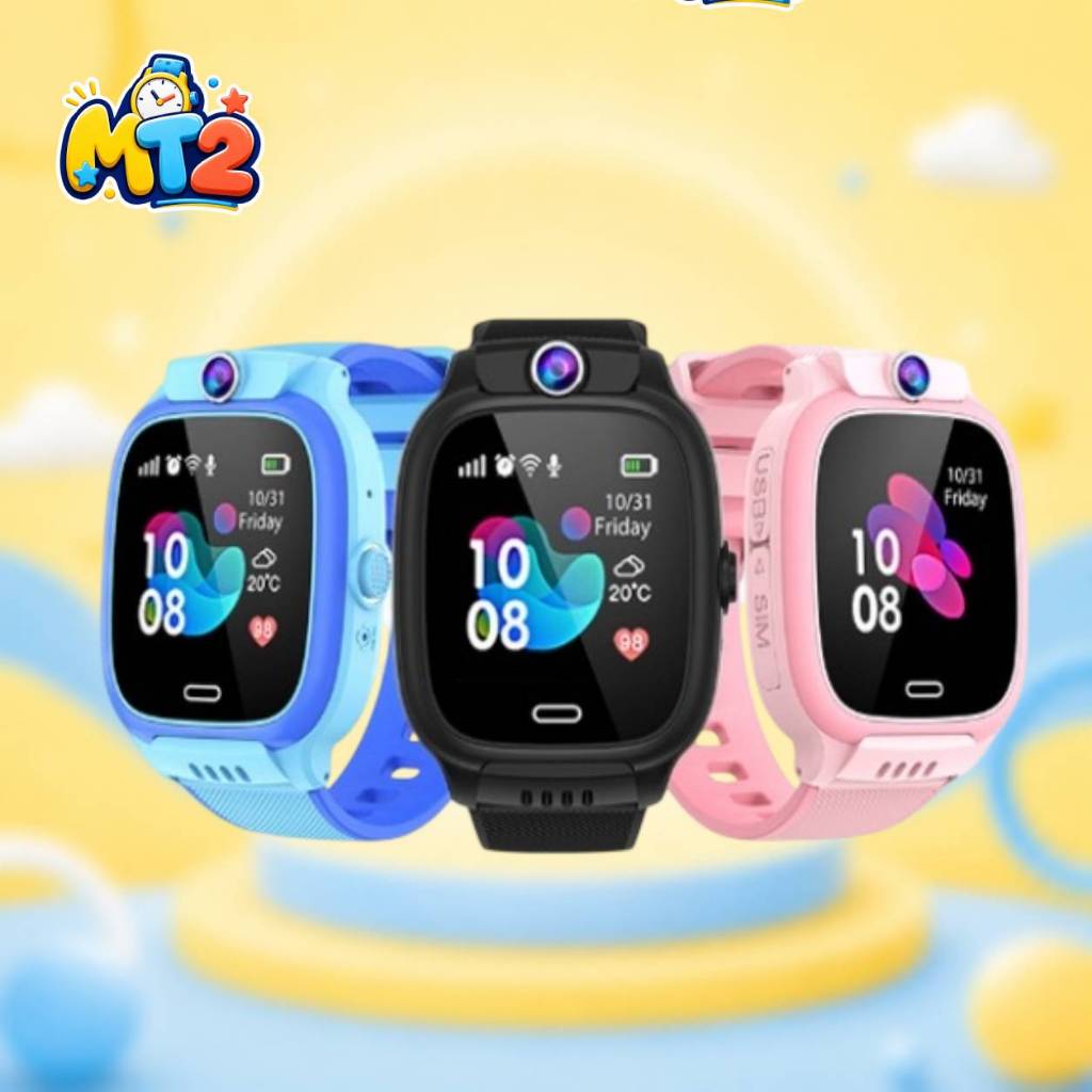 Đồng Hồ Định vị Trẻ Em MT2-Y36 (bản 2026, Nghe Gọi Video 4G, Định Vị, chống nước IP67, sử dụng Tiếng Việt