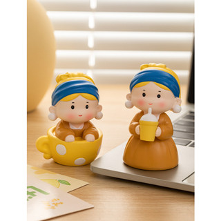 Hộp Mù Blind Box Cô Gái Khăn Xanh Siêu Cute 6+ Mẫu Ngẫu Nhiên - Figure Mini Sưu Tầm, Đồ Chơi Trang Trí Bàn Học