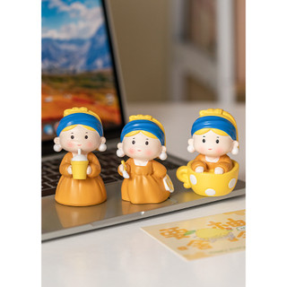 Hộp Mù Blind Box Cô Gái Khăn Xanh Siêu Cute 6+ Mẫu Ngẫu Nhiên - Figure Mini Sưu Tầm, Đồ Chơi Trang Trí Bàn Học