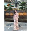Đầm maxi camilla hoa báo