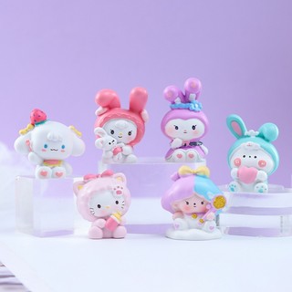 Hộp Mù Vườn Thú Cưng Dễ Thương Blind Box 6+1 Mẫu Ẩn Figure Mini Trang Trí Bàn Học Quà Tặng Sưu Tầm Siêu Cute