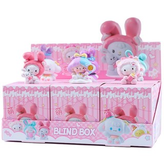 Hộp Mù Vườn Thú Cưng Dễ Thương Blind Box 6+1 Mẫu Ẩn Figure Mini Trang Trí Bàn Học Quà Tặng Sưu Tầm Siêu Cute