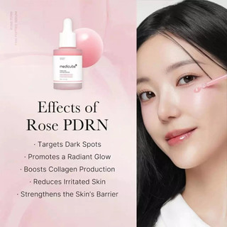 Tinh chất Medicube PDRN Pink Peptide Serum 30ml/giúp phục hồi và tái tạo làn da/da yếu và da lão hóa