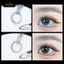 Lens mắt Velvet Brown màu nâu vân tia không viền tự nhiên - size vừa, thương hiệu Babiee Hàn Quốc