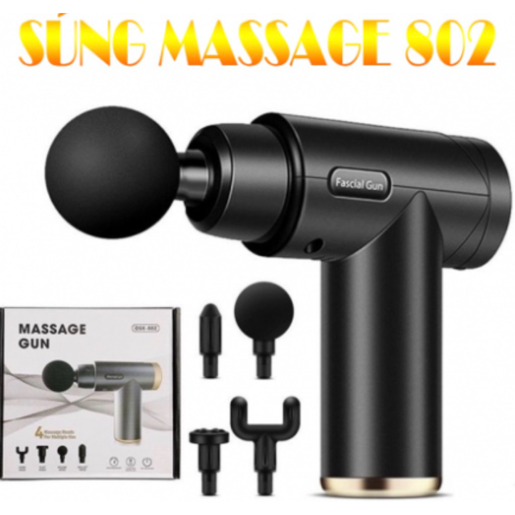 MÁY MASSAGE CẦM TAY 6 CẤP ĐỘ – GIẢM ĐAU NHỨC, THƯ GIÃN CƠ BẮP HIỆU QUẢ