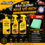 Combo Bảo Dưỡng Nhà Vô Địch Formula 1: Rửa Xe, Vệ Sinh Nội Thất, Làm Sạch Mâm Lốp Tặng Khăn Microfiber