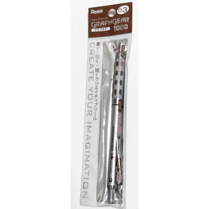 Bút chì kim pentel graphgear 1000 0,3-0,5-0,7-0,9(hàng chuẩn chính hãng từ Nhật Bản)