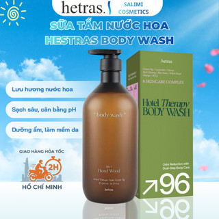 Sữa Tắm Hương Nước Hoa HETRAS PREMIUM BODY WASH 1013ml – Trải Nghiệm Spa Tại Nhà