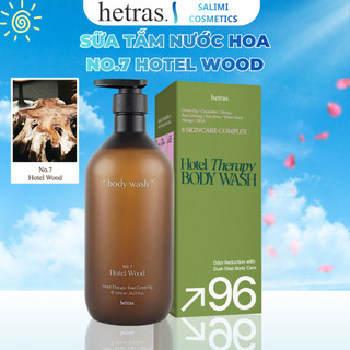 Sữa Tắm HETRAS No.07 Hotel Wood 1013ml - Trải Nghiệm Spa Tại Nhà Với Hương Nước Hoa Đẳng Cấp