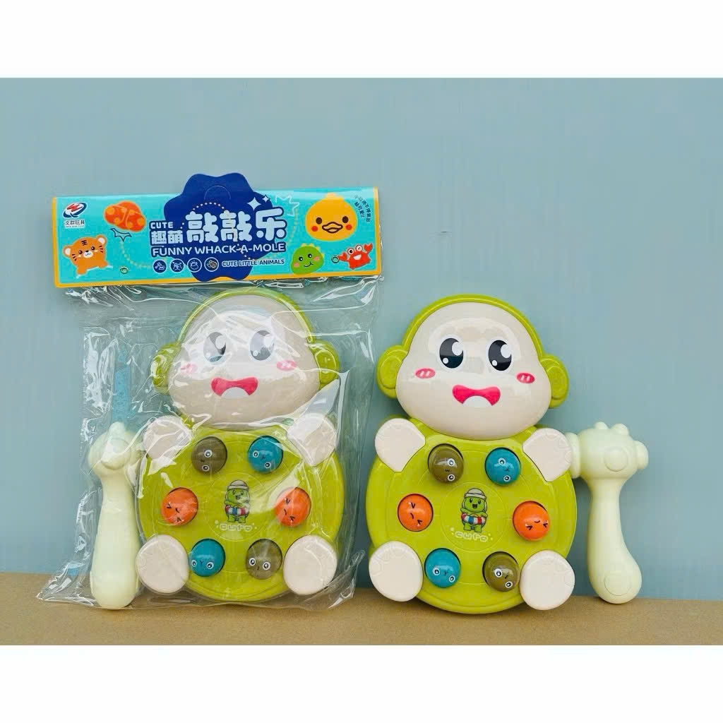 Đồ Chơi Đập Chuột Cho Bé Kèm Búa–Đồ Chơi Vận Động Thông Minh Phát Triển Kỹ Năng Cho Trẻ Từ 1-5 Tuổi