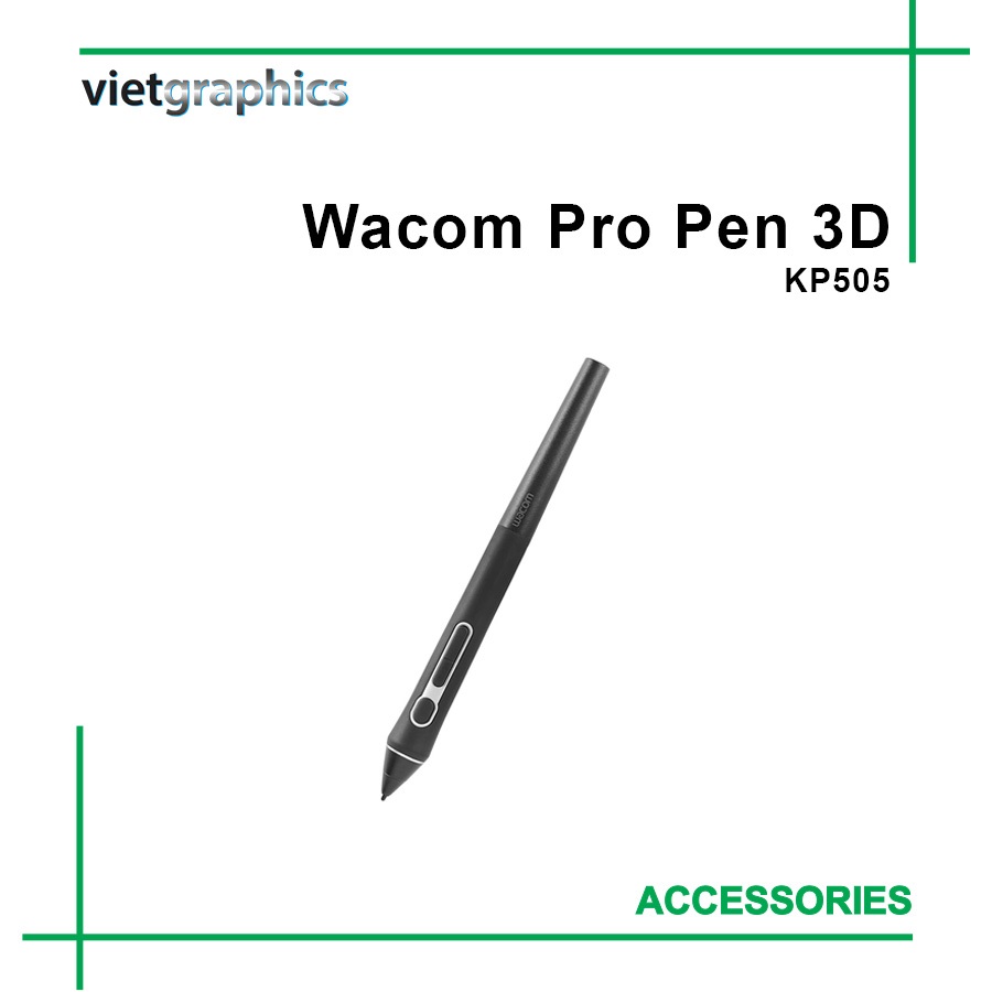 Bút Wacom Pro Pen 3D - KP505 | Shopee Việt Nam