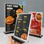 Bảng Mã QR để bàn, Bảng quét mã QR thanh toán, Bảng menu mica trong suốt