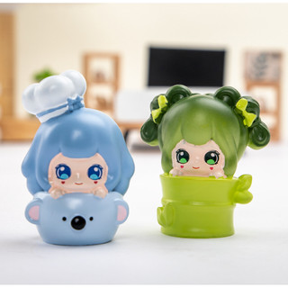 Hộp Mù Blind Box Bé Gái Kem Ly Siêu Cute 8 Thường + 1 Hiếm – Mô Hình Chibi Mini Sưu Tầm, Quà Tặng Dễ Thương