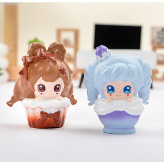Hộp Mù Blind Box Bé Gái Kem Ly Siêu Cute 8 Thường + 1 Hiếm – Mô Hình Chibi Mini Sưu Tầm, Quà Tặng Dễ Thương