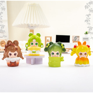 Hộp Mù Blind Box Bé Gái Kem Ly Siêu Cute 8 Thường + 1 Hiếm – Mô Hình Chibi Mini Sưu Tầm, Quà Tặng Dễ Thương