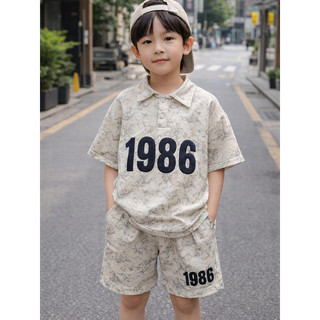 Set Bộ Cộc Tay Bé Trai, Bé Gái In 1968, Bộ quần áo cho bé Chất Cotton mềm mịn , thoáng mát Cho Bé Từ 6-40Kg