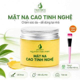 Mặt Nạ Cao Tinh Nghệ Ngân Bình 50g Mờ Thâm Dưỡng Sáng Da Hỗ Trợ Phục Hồi Da Sau Mụn