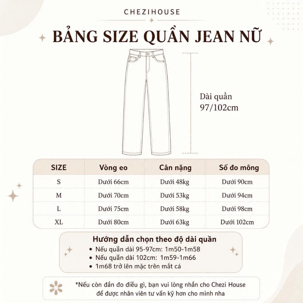 Quần Jean Nữ Ống Suông CHEZI HOUSE Xanh Wash Dài 102cm #8621Tôn Dáng Che Khuyết Điểm