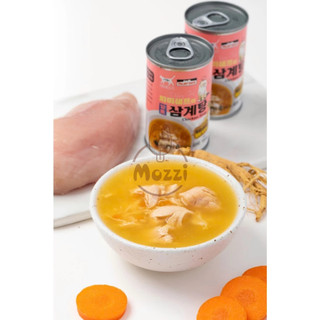 [Lon 155gr] Súp gà hầm sâm cho chó mèo Palmy Days Hàn Quốc
