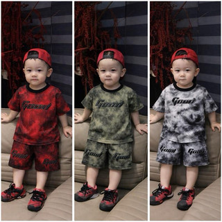 Bộ quần áo thể thao có quần bảo hộ cho bé gái set hè Good màu sắc tươi tắn cực xinh cho bé