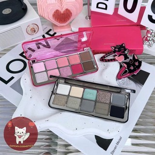 【VOUCHER GIẢM 10K】Bảng Phấn Mắt SHEDELLA 10 Ô Pastel Cầu Vồng Mùa Hè, Nhũ Lì (MÃ BD)