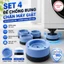 Combo 2 hộp Set 4 cái đế kê chân máy giặt chống rung silicon cao cấp , Bộ 4 đế chống rung máy giặt (8 cái)