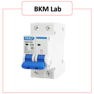 Aptomat Cầu Dao Tự Động DZ47-63 C25 2P 25A - CB Tép Bảo Vệ Quá Tải Và Ngắn Mạch Cho Gia Đình, Tủ Điện Điều Khiển
