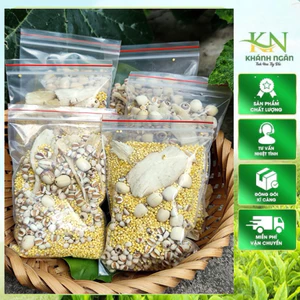 Set Dưỡng Tỳ Vị 5 Vị | Ý Dĩ Hạt Sen Hoài Sơn Kê Vàng Phục Linh Thơm Ngon Dễ Nấu Cháo , hãm trà , hầm canh(10 gói)