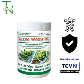 ULTRA WASH TN -Chuyển rửa vườn – Rửa trôi rong rêu, Nâm khuẩn, Làm sạch cây trồng – Hủ 250G