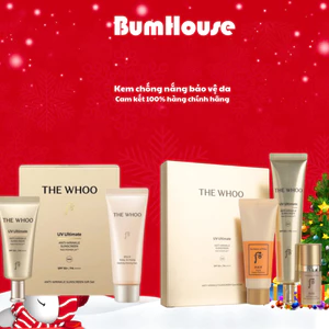 Set 3 Món Kem Chống Nắng Giảm Nếp Nhăn Whoo Gongjinhyang Anti - Wrinkle Sunscreen Special Set