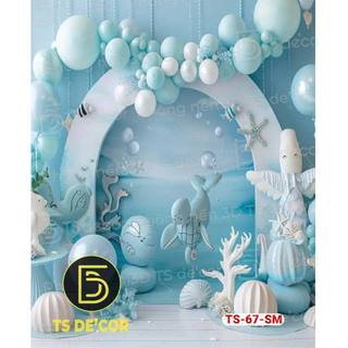 BACKGROUND BIỂN ĐẠI DƯƠNG TƯƠI MÁT, PHÔNG CHỤP ẢNH CHO BÉ, STUDIO, CHỤP SINH NHẬT ĐẸP