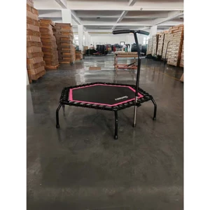 Bạt nhún PRO Trampoline Trampfit chính hãng, bạt nhún thể thao 132cm chịu tải khỏe, nhảy cực êm