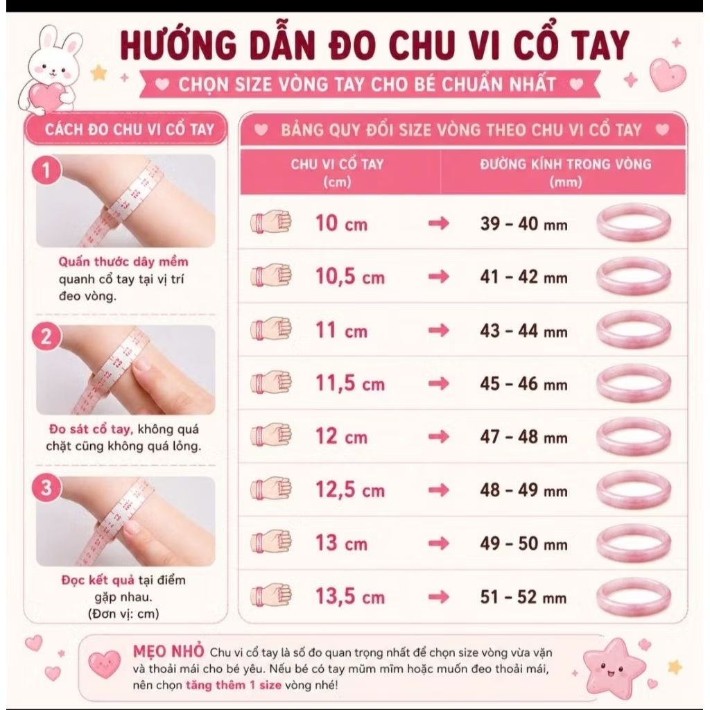 Vòng tay ma nao em bé bản hẹ, tặng kèm hộp (MÀUNGẪUNHIÊN)(MS:1195, V400, V700)
