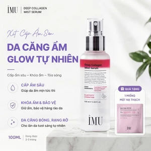 Serum Dạng Xịt IMU Deep Collagen Cấp Ẩm Sâu, Dưỡng Căng Bóng Da, Tăng Đàn Hồi Da 100ml