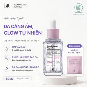 Tinh Chất Serum Phục Hồi IMU Deep Collagen Ampoule Cấp Ẩm Sâu Đa Tầng & Phục Hồi Da Tổn Thương 50ml