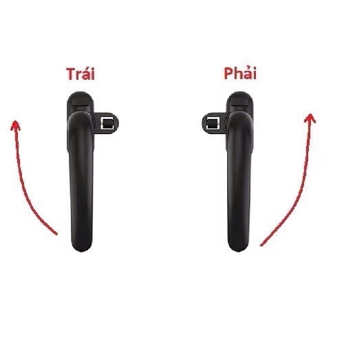 Khóa Cửa Tay Gạt Chốt 1 Chiều Khóa Trái, Tay Nắm Cửa, Tay Cài Cửa Sổ, Cửa Lùa - Thiết Kế Hiện Đại