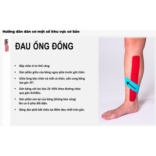 RockTape STD Pre-Cut Tape - Băng Dán Cơ Cắt Sẵn, Dễ Sử Dụng Cho Thể Thao & Chạy Bộ