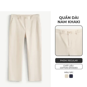Quần Dài Nam Kaki Form Regular - Routine 10F25PCA022