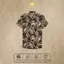 Áo Sơ Mi Lụa Họa Tiết Sóng Ngầm, Cuban Shirt Chất Lụa Tuyết Mềm Mịn, Thoáng Mát, Thấm Hút Tốt, Chống Nhăn, Size 50-100kg