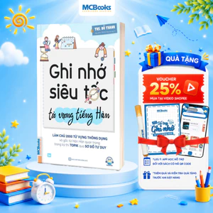 Sách - Ghi nhớ siêu tốc từ vựng tiếng Hàn