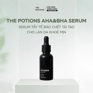 Serum Tẩy Tế Bào Chết Tái Tạo Cho Làn Da Khỏe Mịn The Potions AHA&BHA Serum 30ml