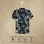 Áo Sơ Mi Lụa Họa Tiết Sóng Ngầm, Cuban Shirt Chất Lụa Tuyết Mềm Mịn, Thoáng Mát, Thấm Hút Tốt, Chống Nhăn, Size 50-100kg